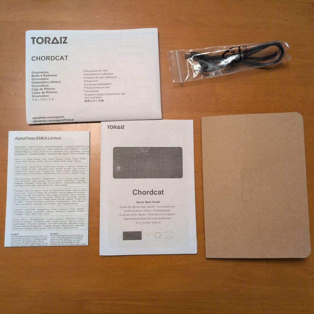AlphaTheta TORAIZ Chordcat コードキャット