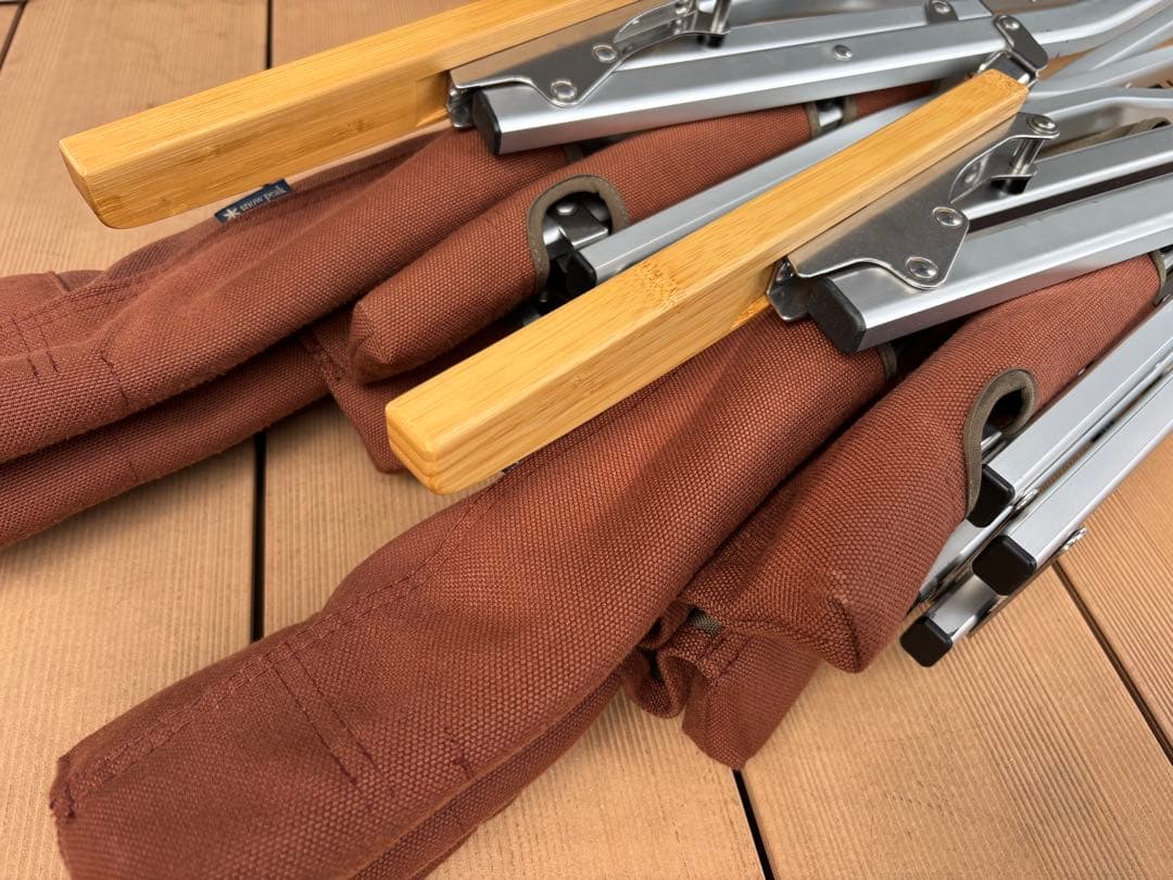 スノーピーク ローチェア30 ブラウン 2脚セット②