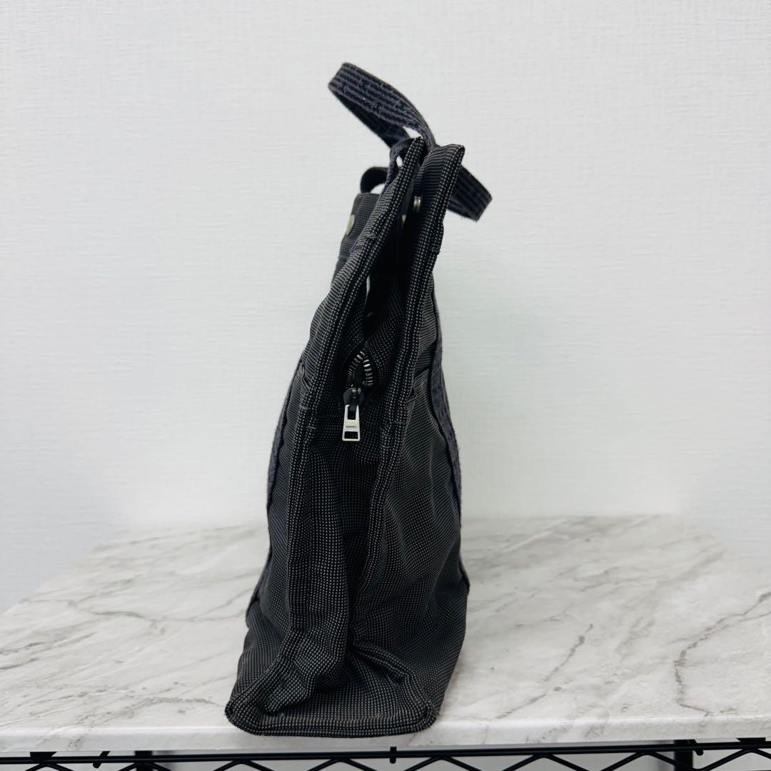 ✨HERMES✨エルメス✨エールライン✨グレー✨ナイロンキャンバス✨トートバッグ