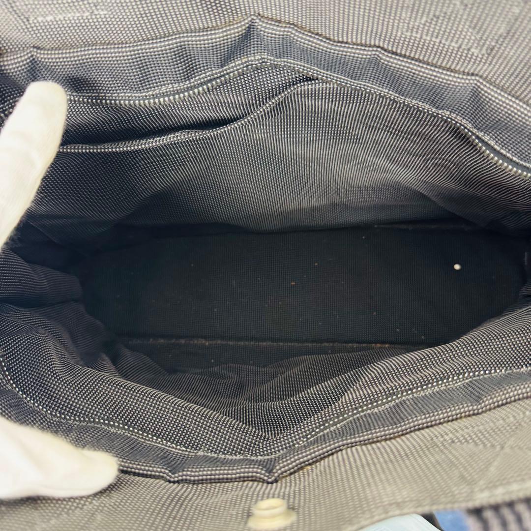 ✨HERMES✨エルメス✨エールライン✨グレー✨ナイロンキャンバス✨トートバッグ