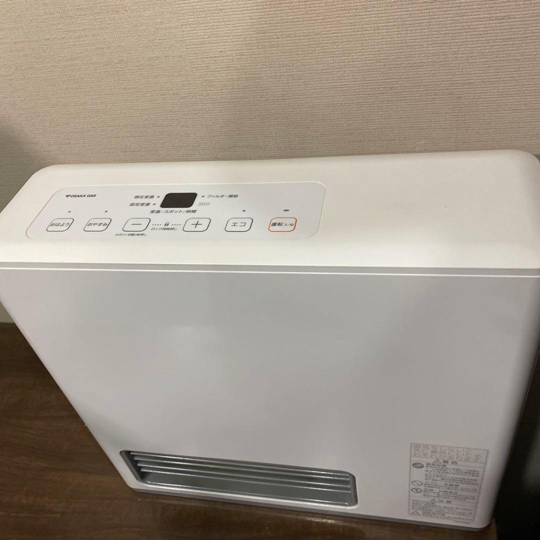都市ガス用 大阪ガスファンヒーター 7畳‐9畳 2019年モデル　ノーリツ製