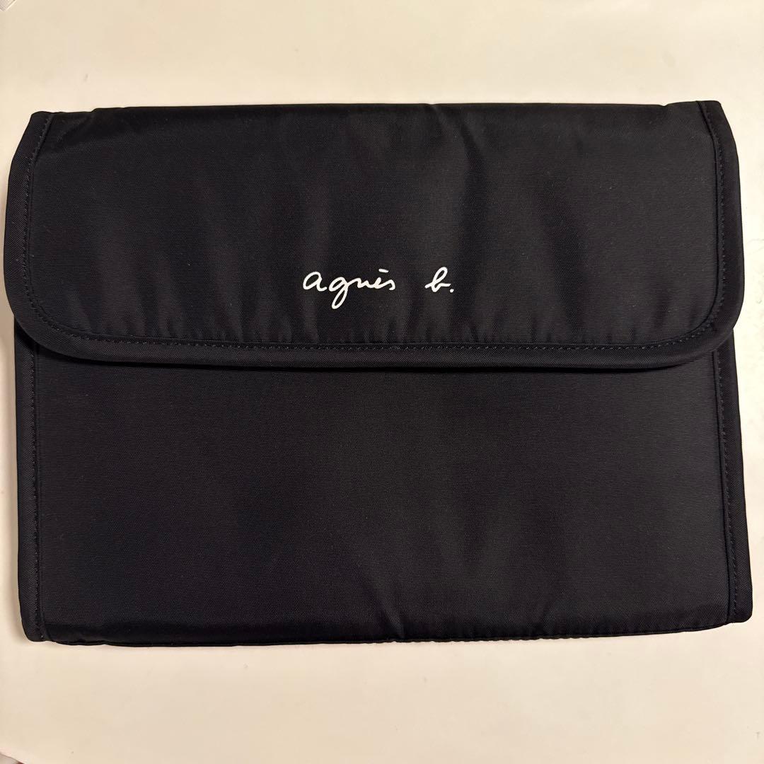 agnès b. 母子手帳ケース　マルチポーチ