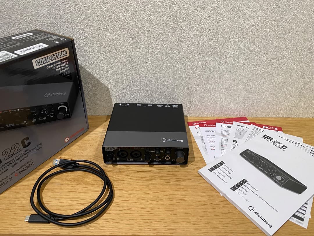 【美品】Steinberg UR22C オーディオインターフェイス