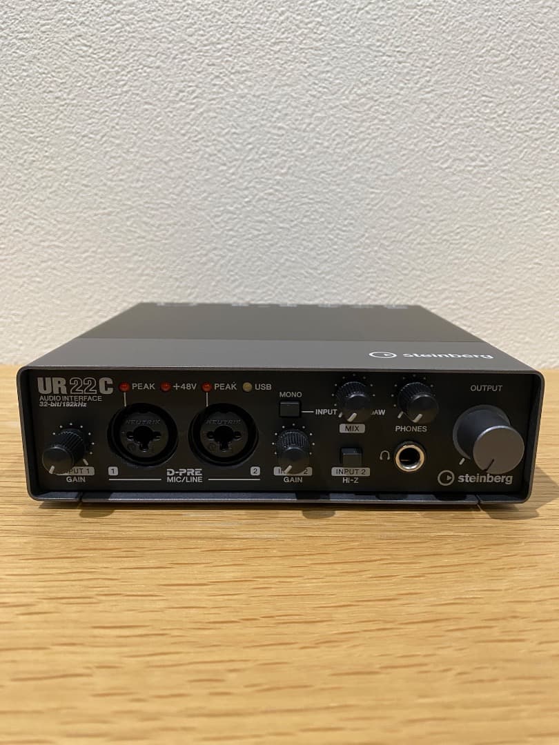 【美品】Steinberg UR22C オーディオインターフェイス