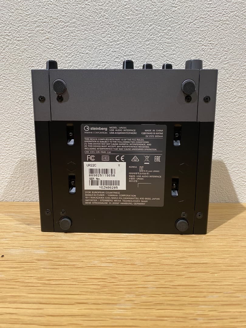 【美品】Steinberg UR22C オーディオインターフェイス
