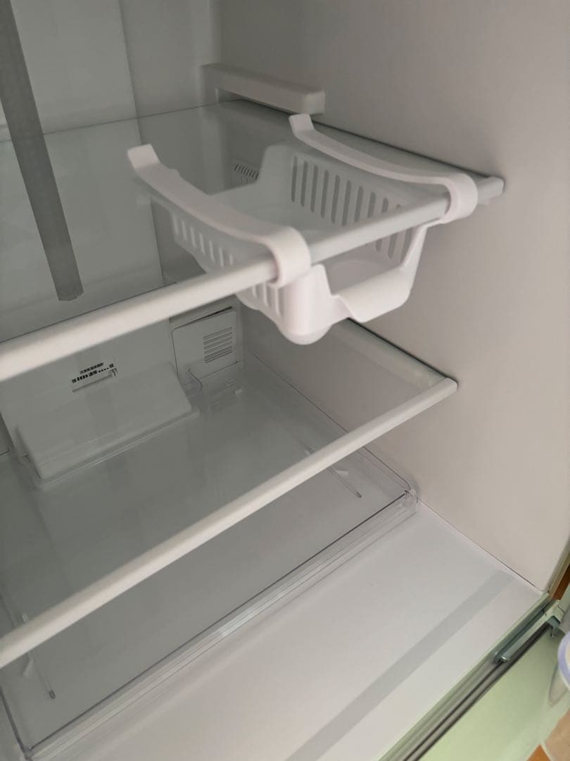 eangle冷凍冷蔵庫2019年製ANG-RE151-A1 グリーン送料込卵入れ