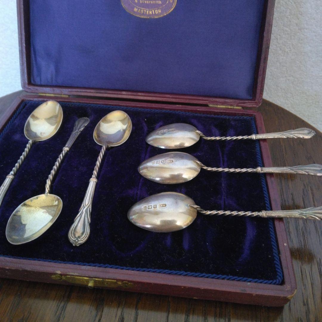 アンティークシルバースプーン 6本セット