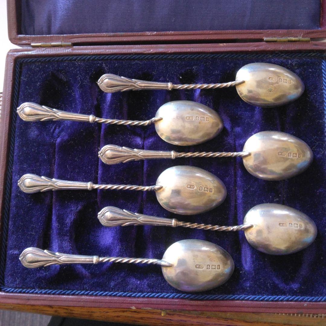 アンティークシルバースプーン 6本セット