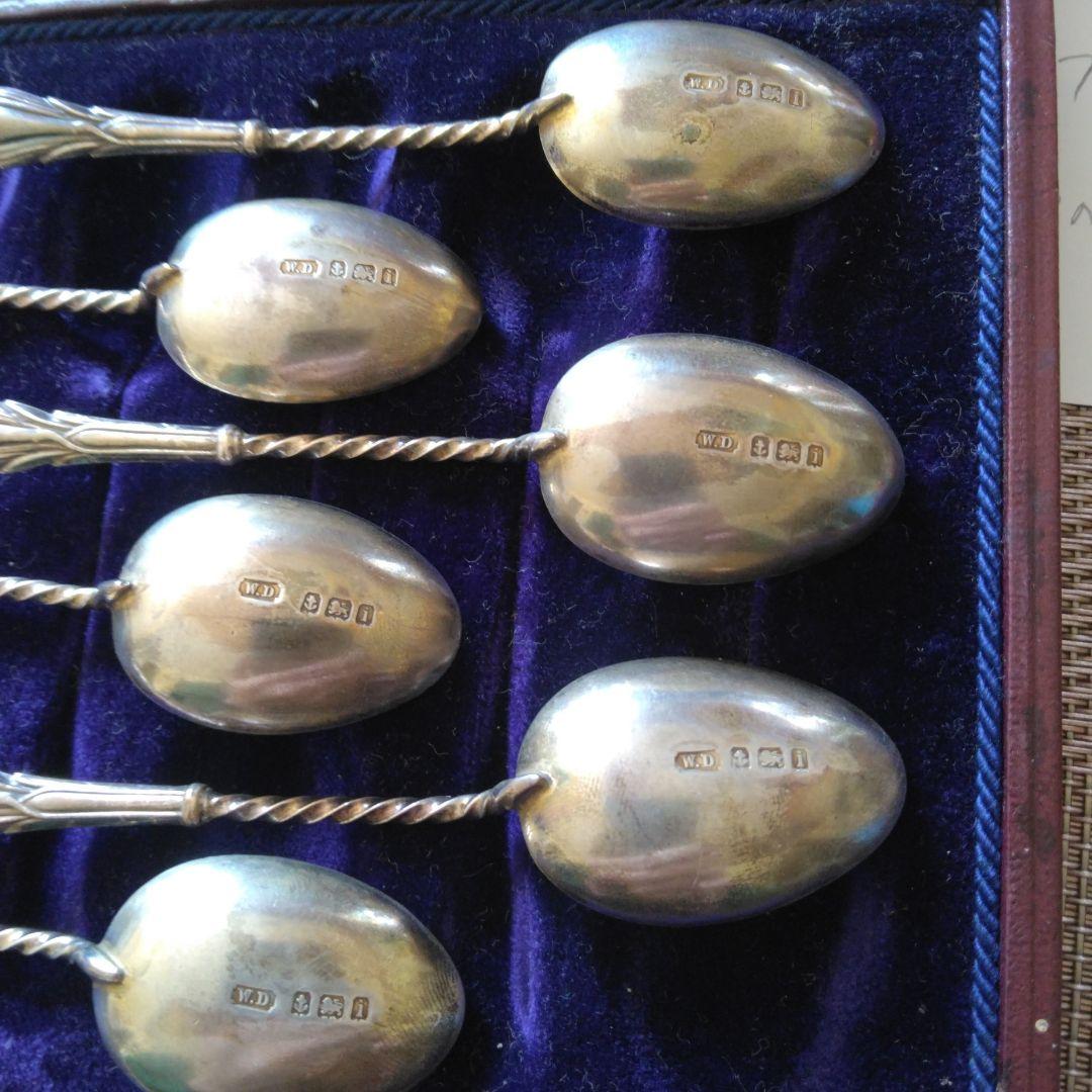 アンティークシルバースプーン 6本セット