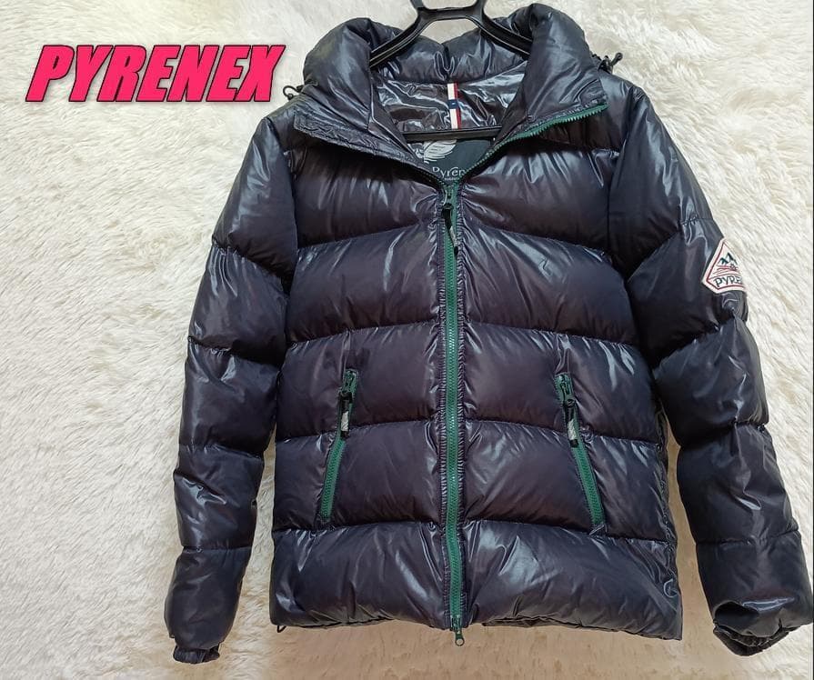 【美品】 ピレネックス PYRENEX ダウンジャケット メンズ サイズ 1