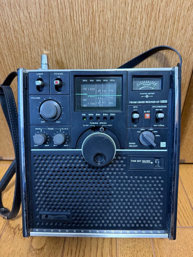 SONY スカイセンサーＩＣＦー５８００ 純正アダプタ付き　稼働