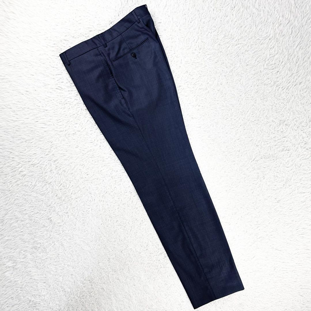 未使用級 ゼニア TROFEO くすみ紺 トゥモローランド ピルグリム スーツ