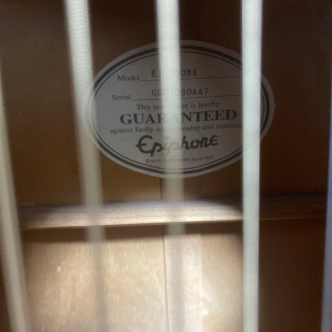 k*u様 アコースティックギター　epiphone　エピフォン　ej-200na