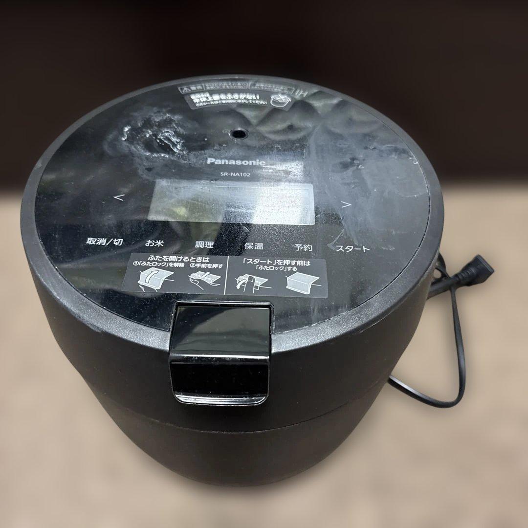 Panasonic SR-NA102 ブラック 炊飯器 2022年製
