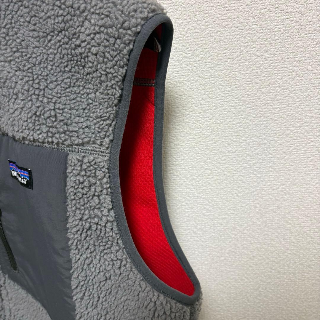 patagonia レトロx ベスト グレー