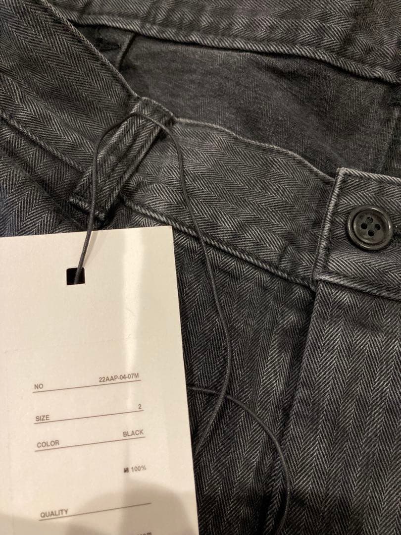 A.PRESSE USAF Hemmed Bottoms サイズ2 ヘリンボーン