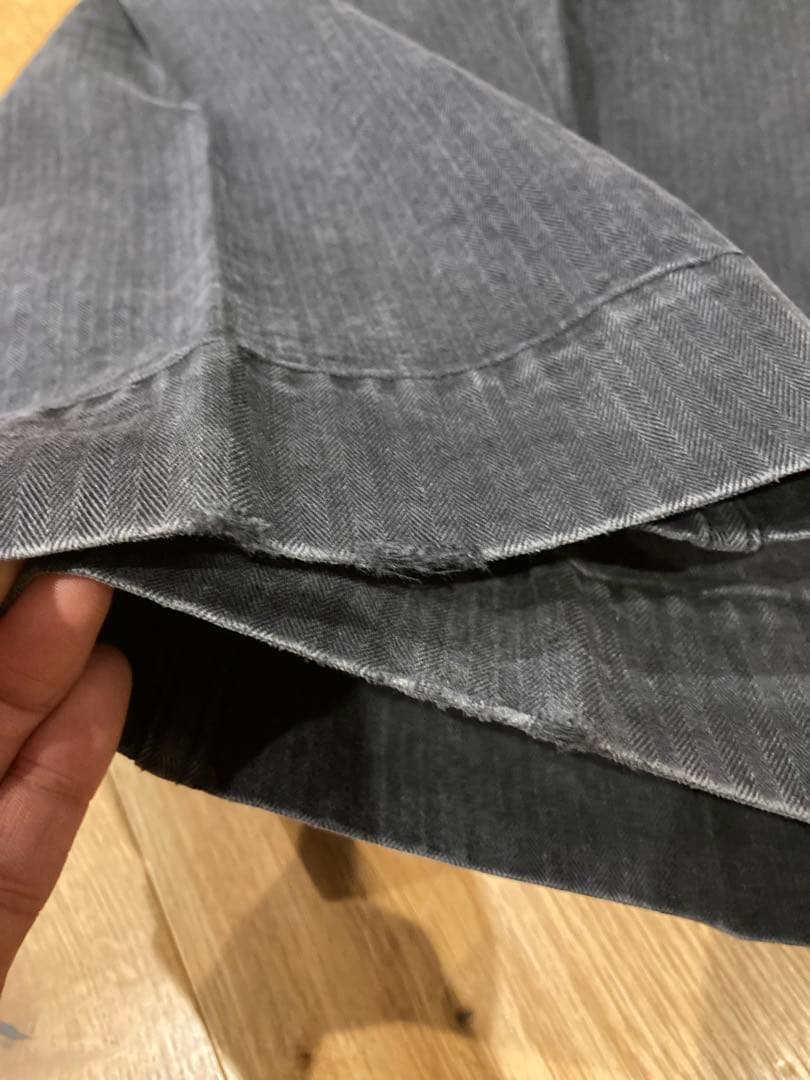 A.PRESSE USAF Hemmed Bottoms サイズ2 ヘリンボーン