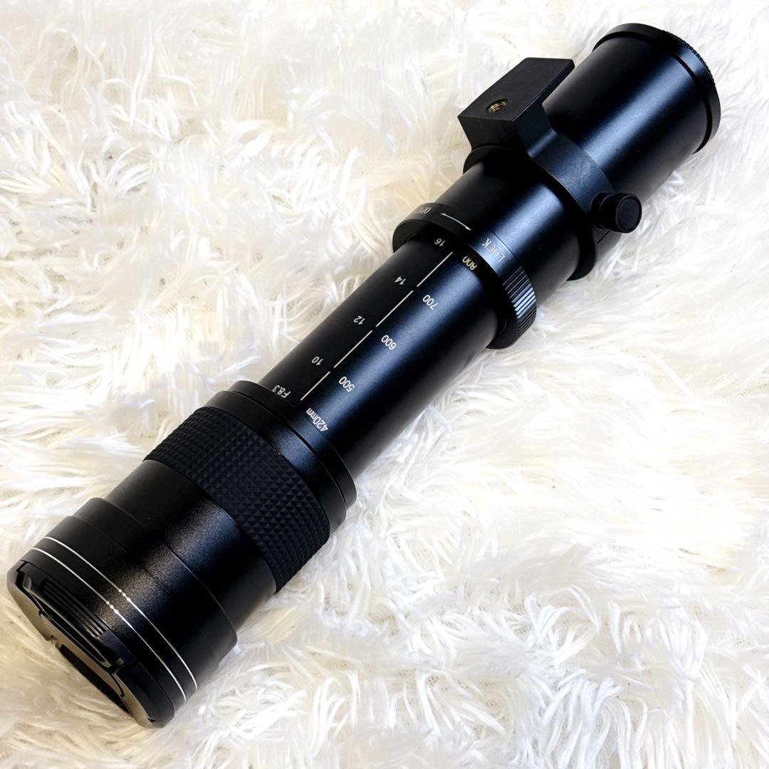 【あ】超望遠レンズ　Canon EFマウント用 420-800mm