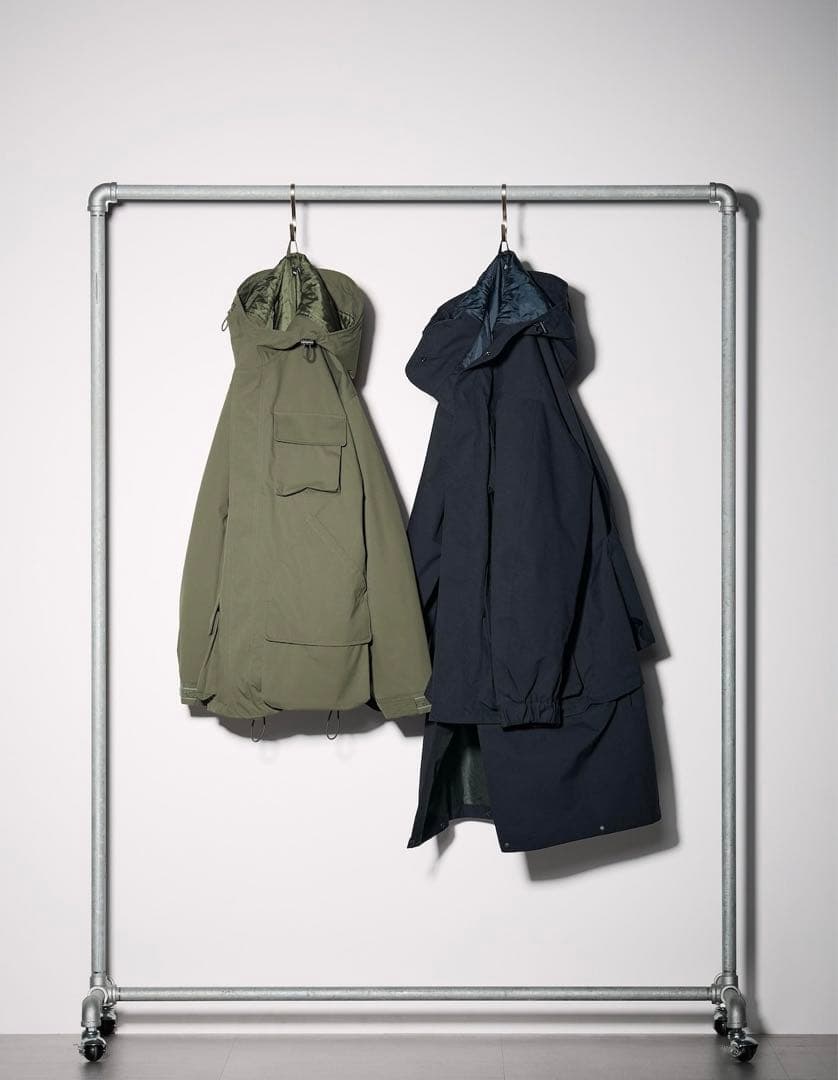 GU× ENGINEEREDGARMENTS シェルパーカ　ユーティリティ　L
