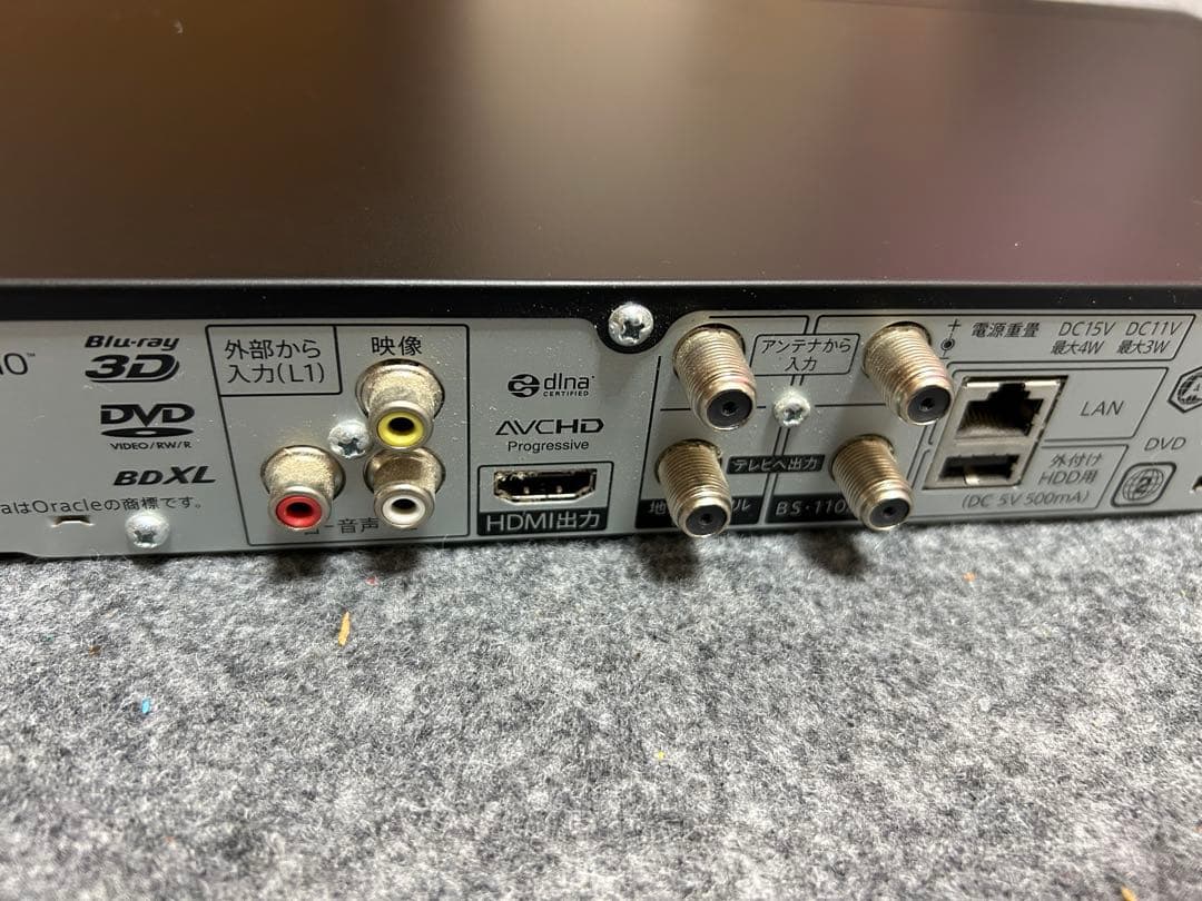 SHARP BD-NT1000ブルーレイディスクレコーダー 2017年製