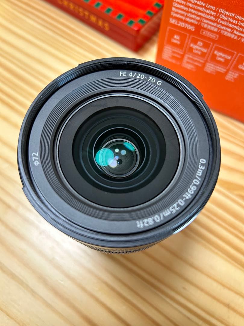 SONY FE20-70mm F4G レンズ