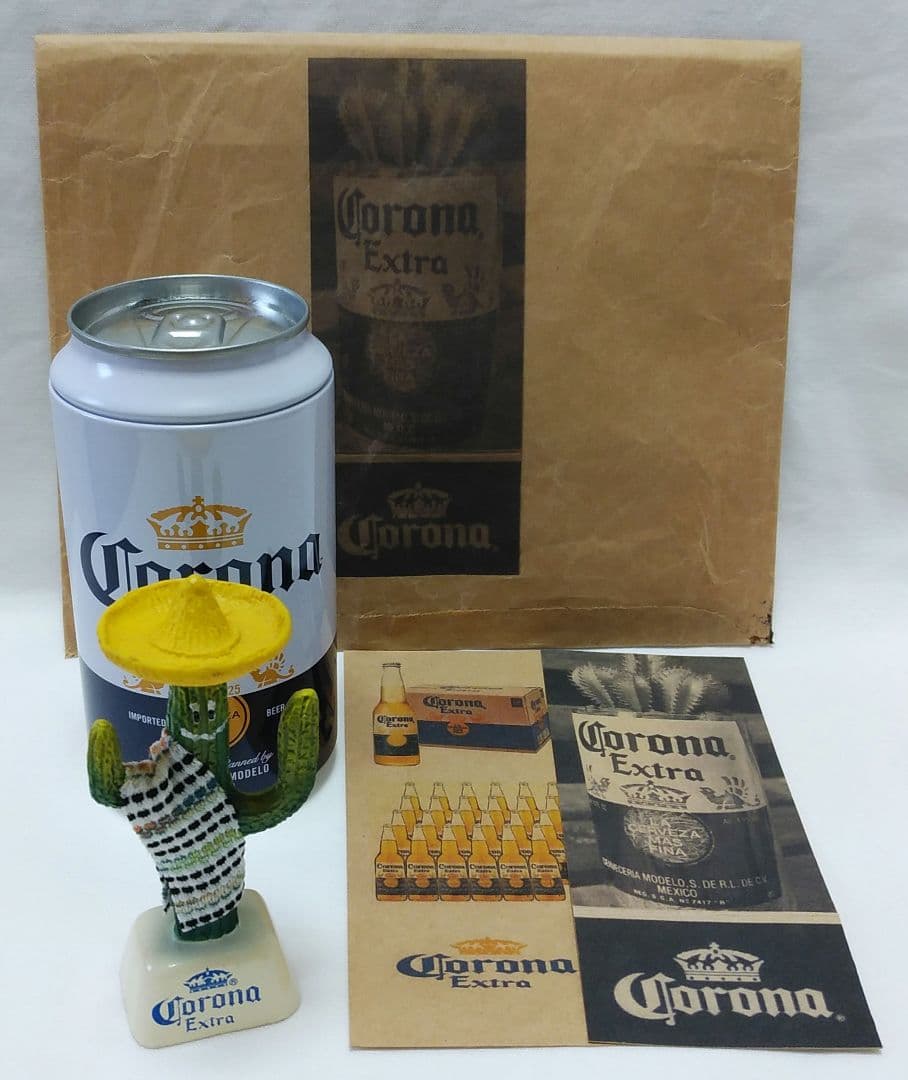 コロナビール ❤︎メキシコサボテンフィギュア創立周年記念品