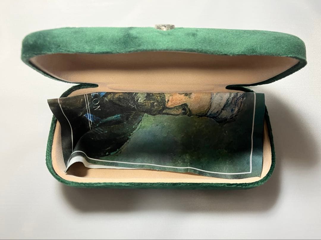 pisalon サングラス　メガネ　黒 × 黄　アメカジ　ケース付き　正規品