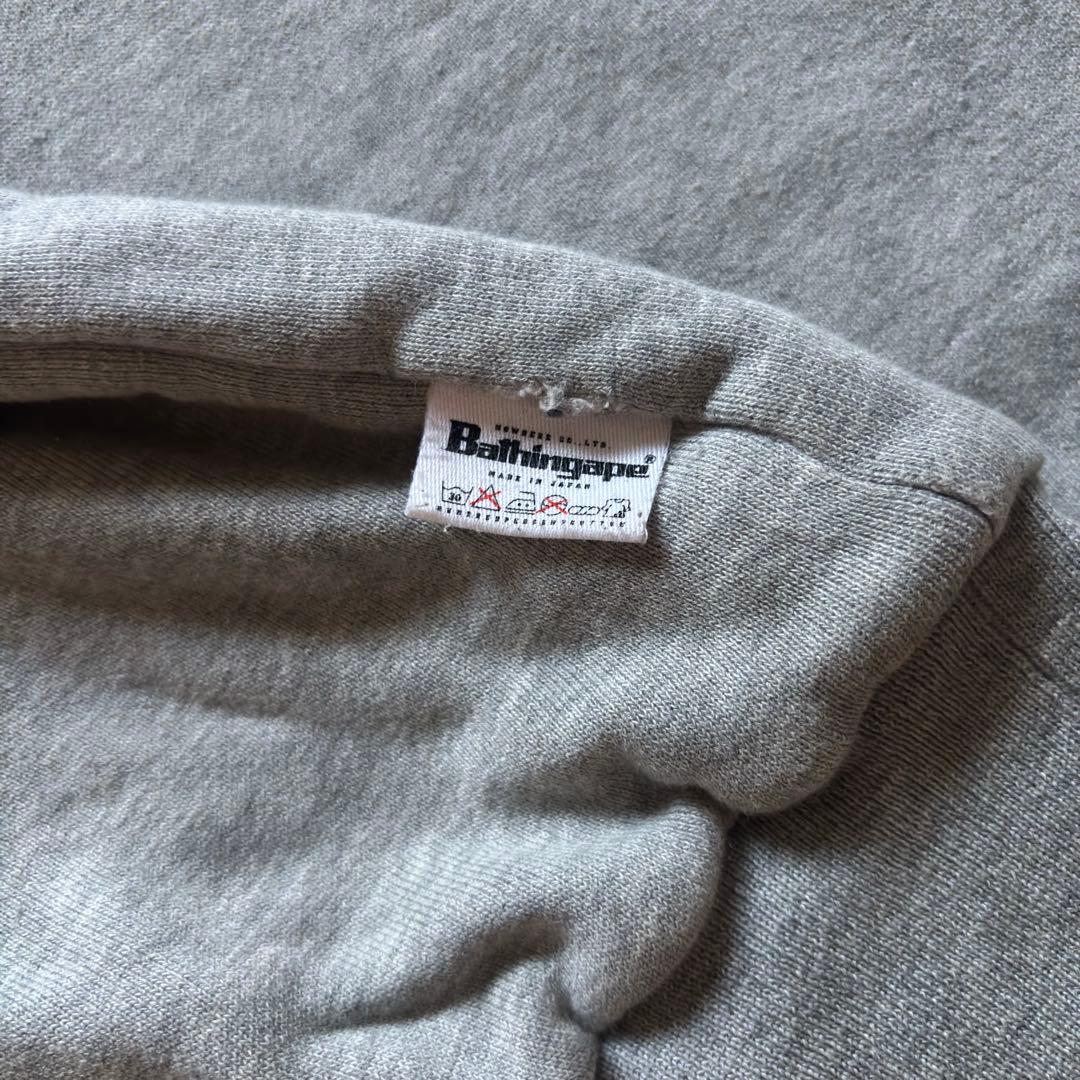 A bathing ape スウェット　リバーシブル