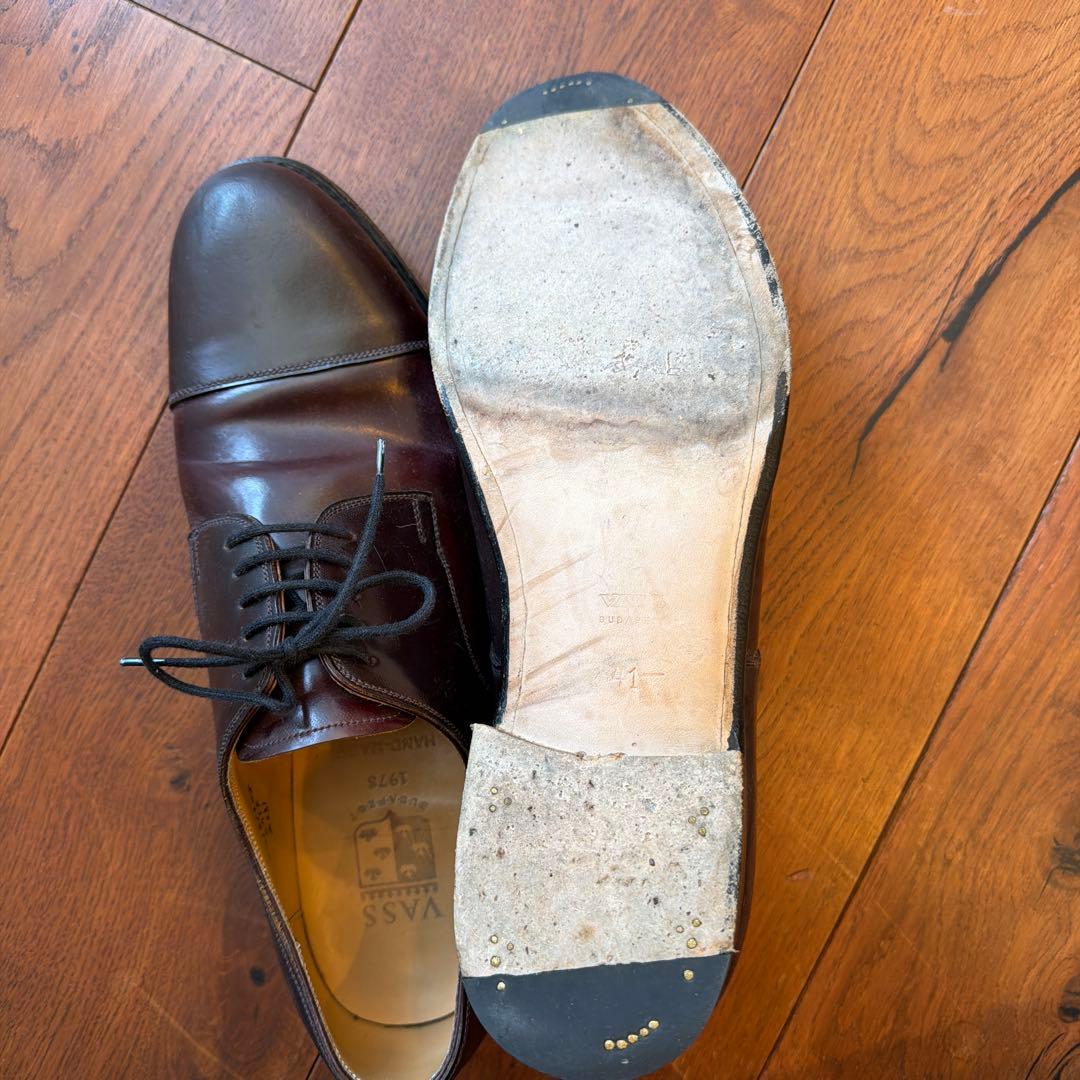 VASS 革靴 コードバン EU41サイズ
