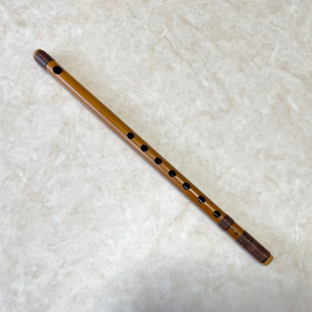 篠笛古典調 七本調子 天地巻 深詞管