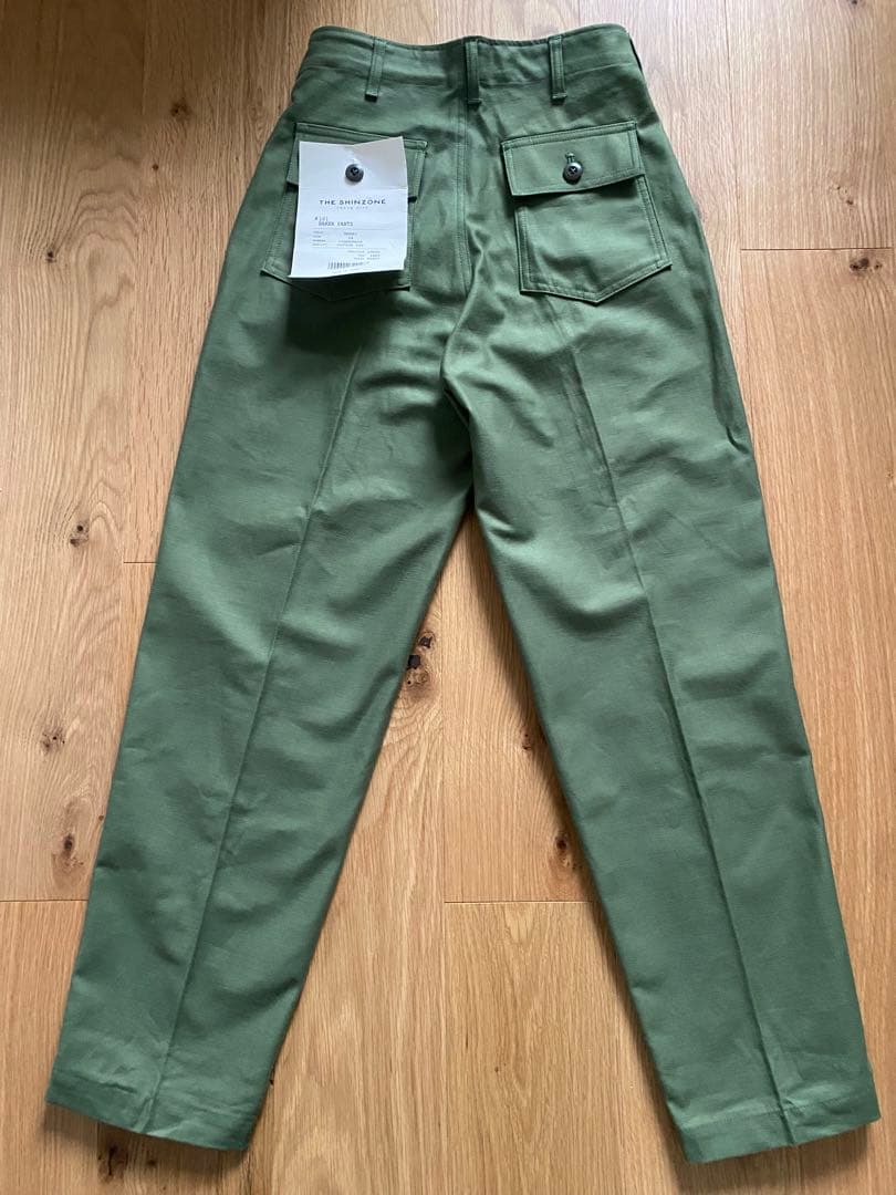 THE SHINZONEシンゾーン ベイカーパンツkhaki 34 試着のみ