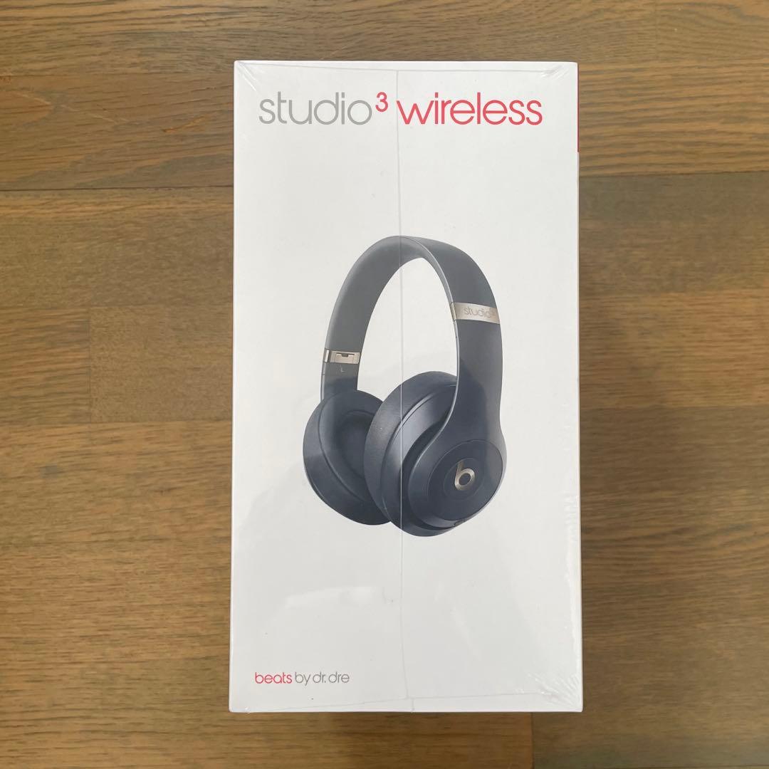 【新品未開封】ビーツ Beats Studio3 ワイヤレス ヘッドホン ブルー