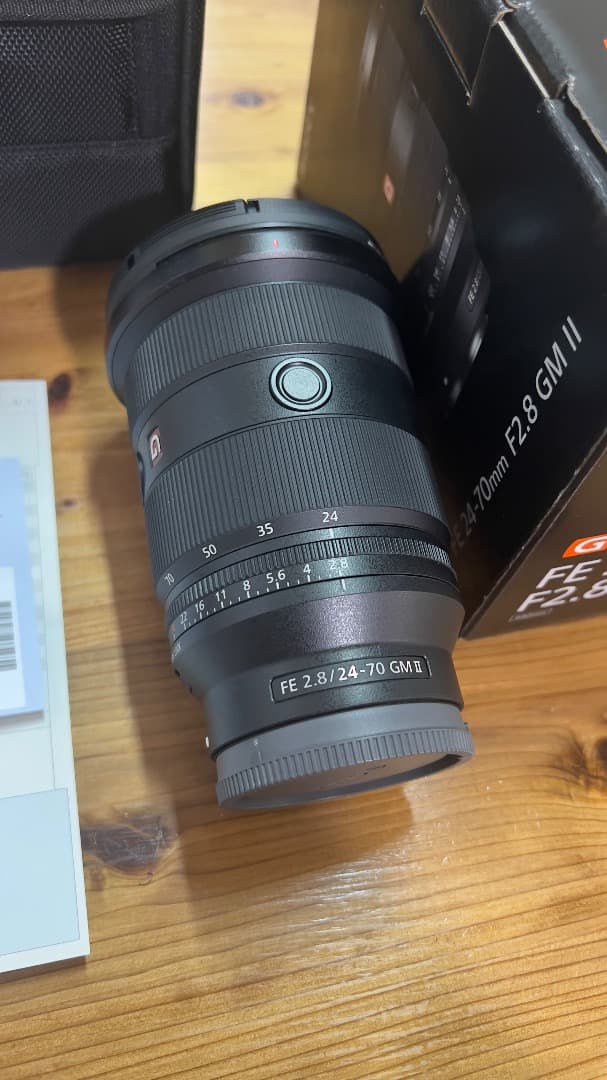 GM2 付属品多数あり　SONY FE 24-70mm F2.8 GM II