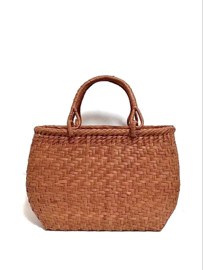 山葡萄バッグ楕円網代