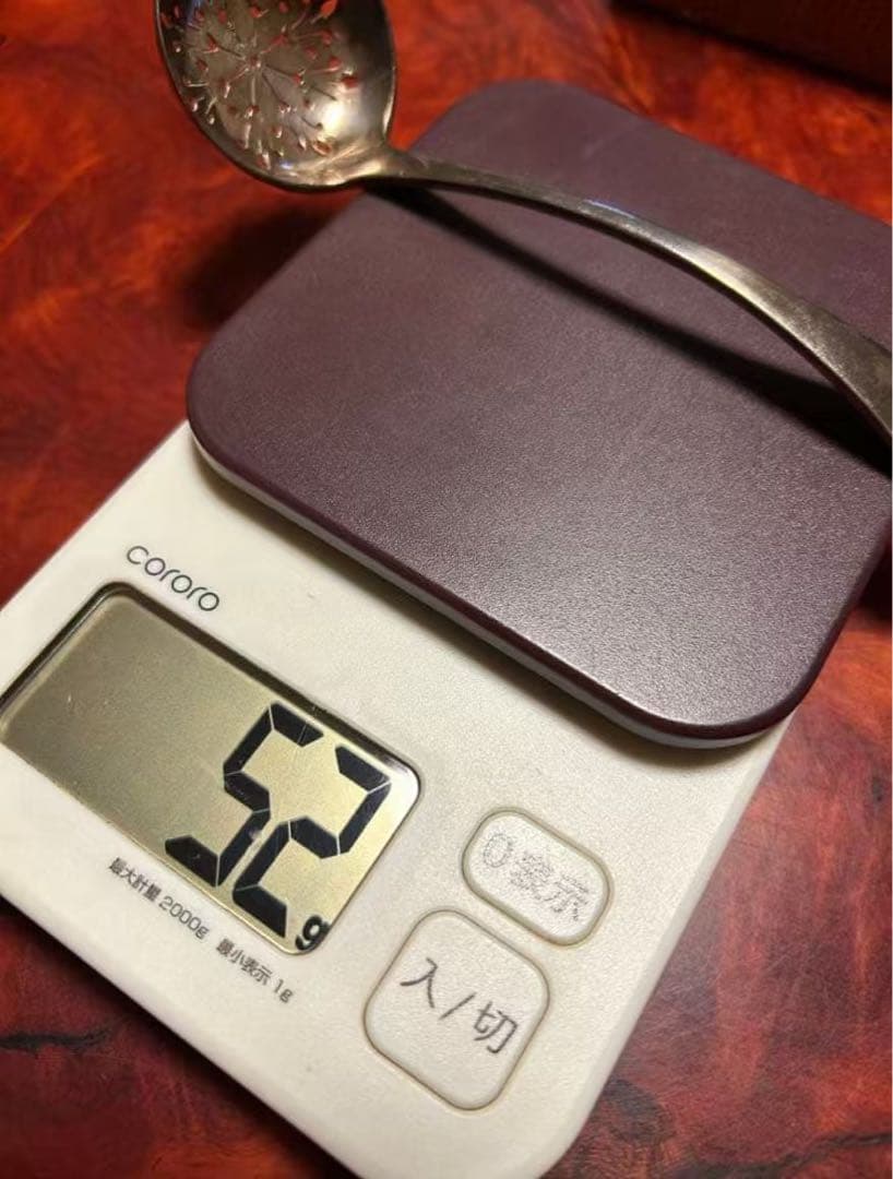 空セット　銀製カップとソーサー 800刻印