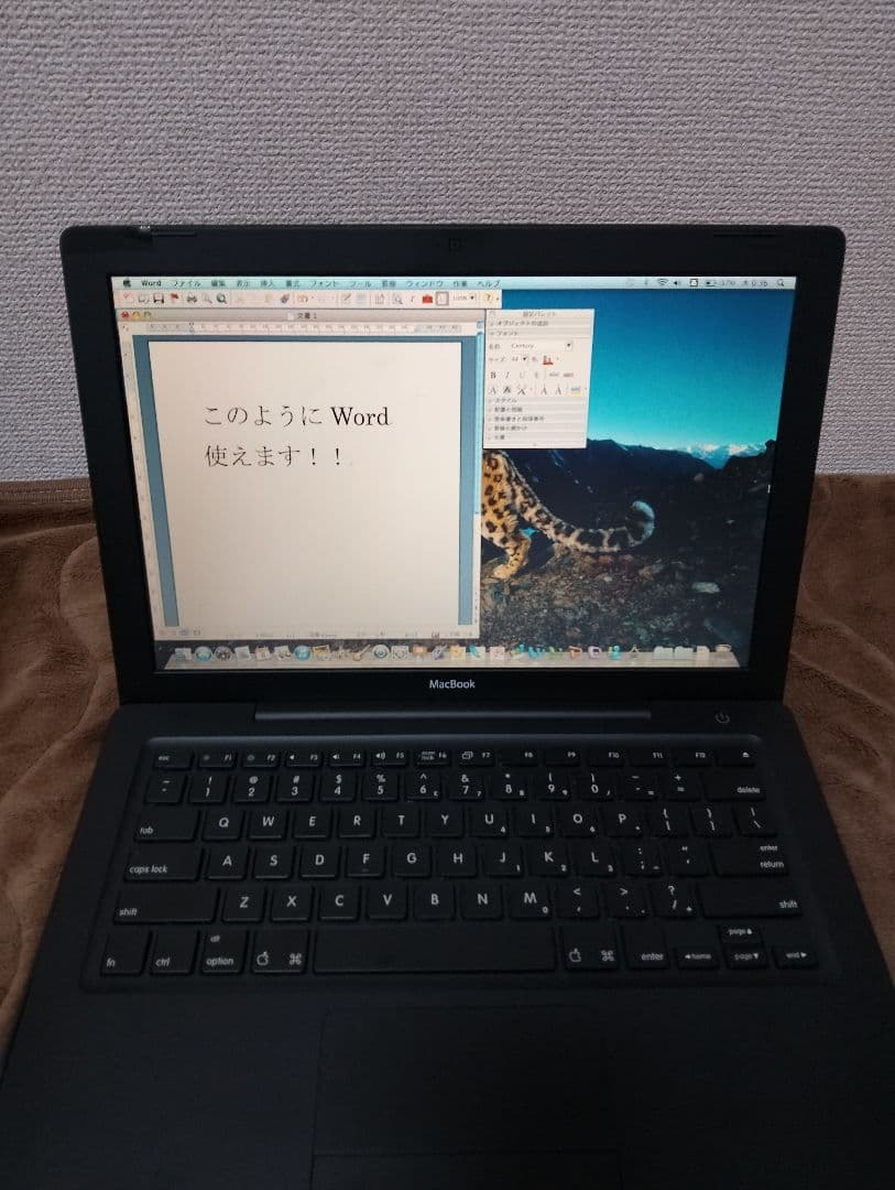 激レアのブラック MacBook 200GB