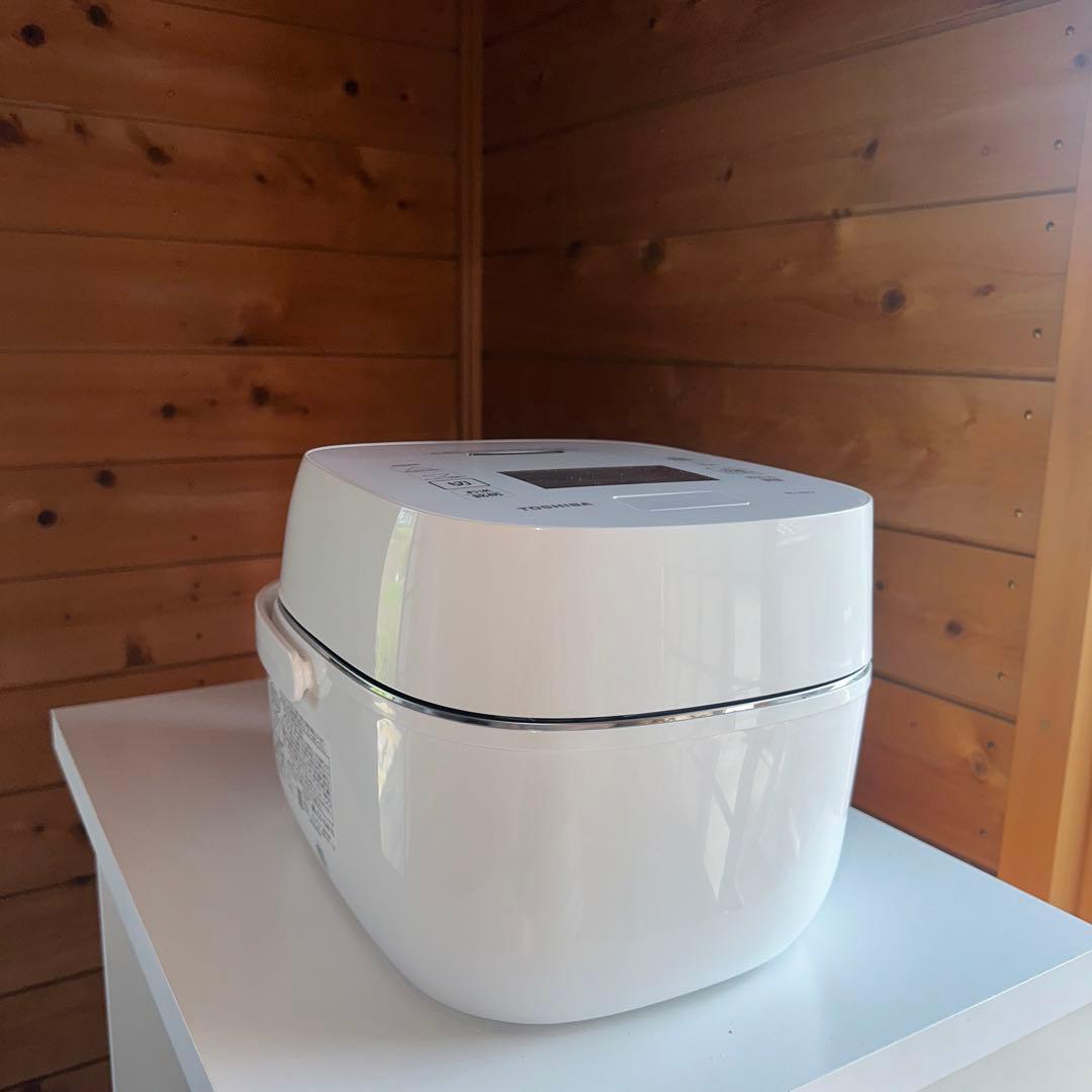 TOSHIBA RC-10VST 炊飯器 5合 ホワイト