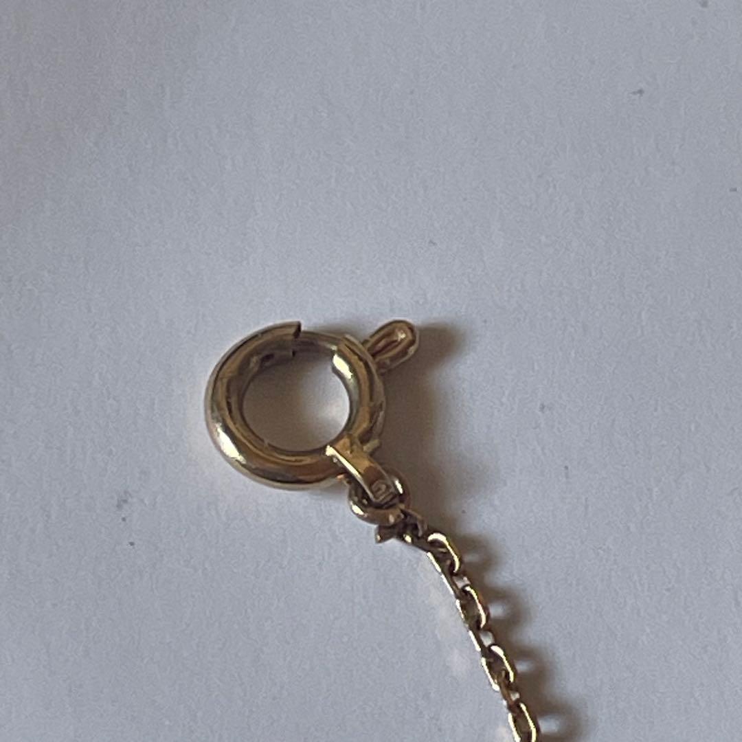 4℃ 十字架ペンダントネックレス　K10