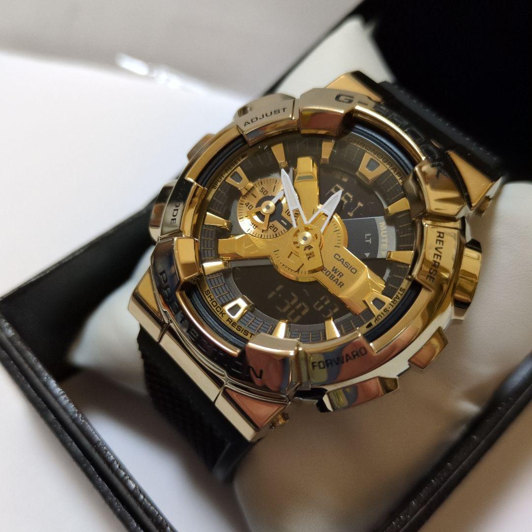 最終値下げ G-SHOCK GM-110G-1A9JF デジアナ ゴールド