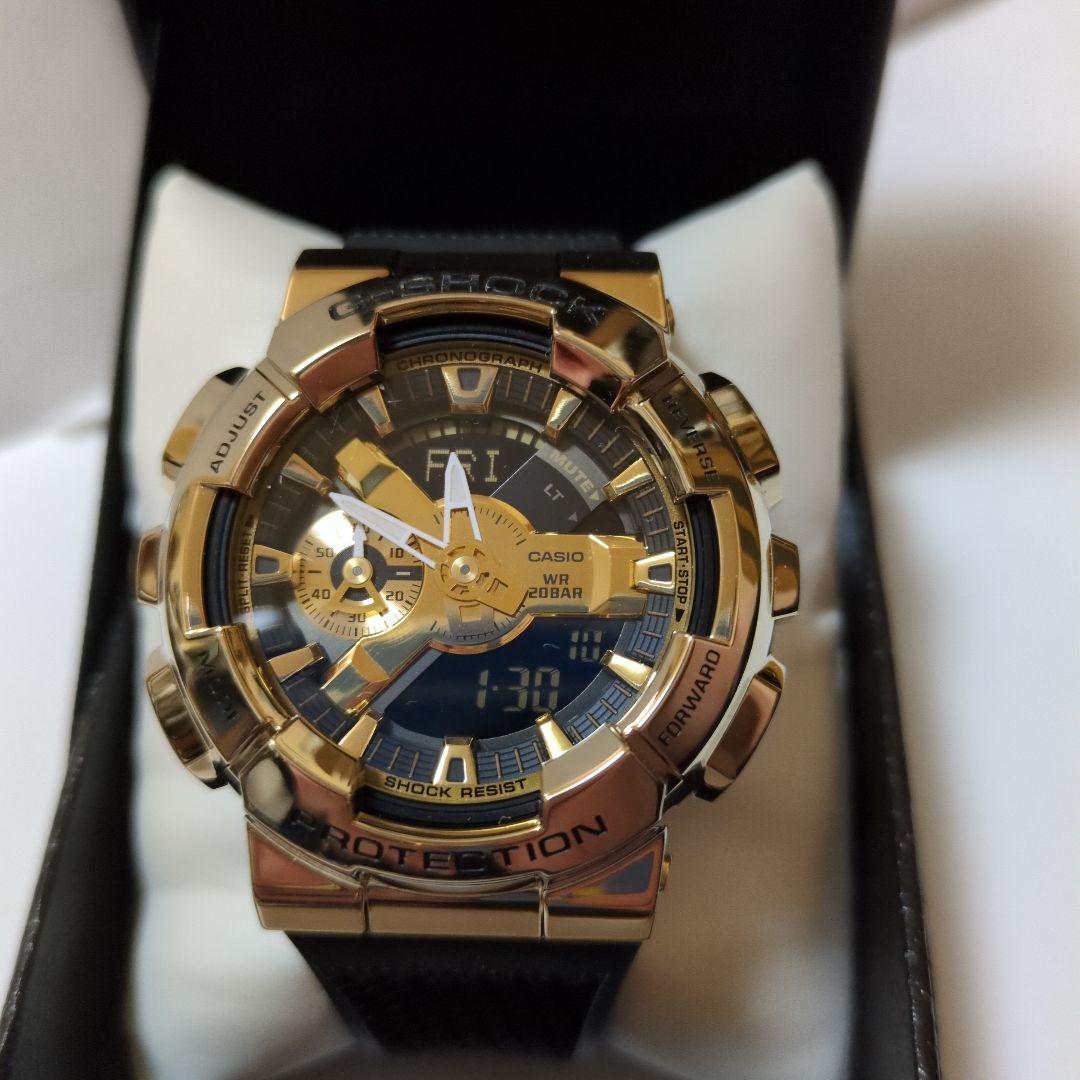最終値下げ G-SHOCK GM-110G-1A9JF デジアナ ゴールド