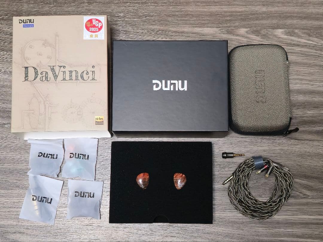 【最終値下げ/極美品/完品】DUNU DaVinci エージング100時間以上