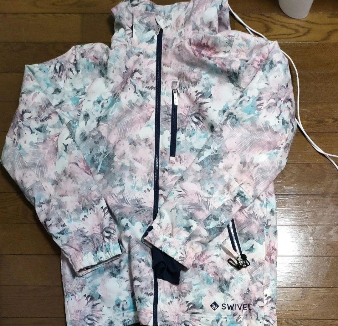 SWIVEL スノーボードウェア 花柄セット