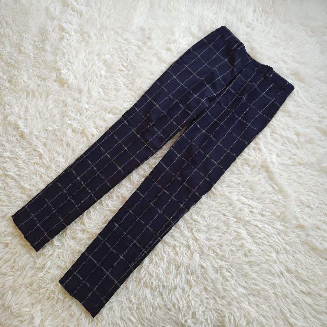 ワンダーファクトリー フォーマル スーツ 卒服 卒業式 ネイビー チェック 5点
