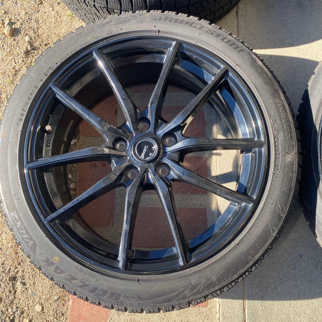 225/45R18 ブリヂストンVRX2