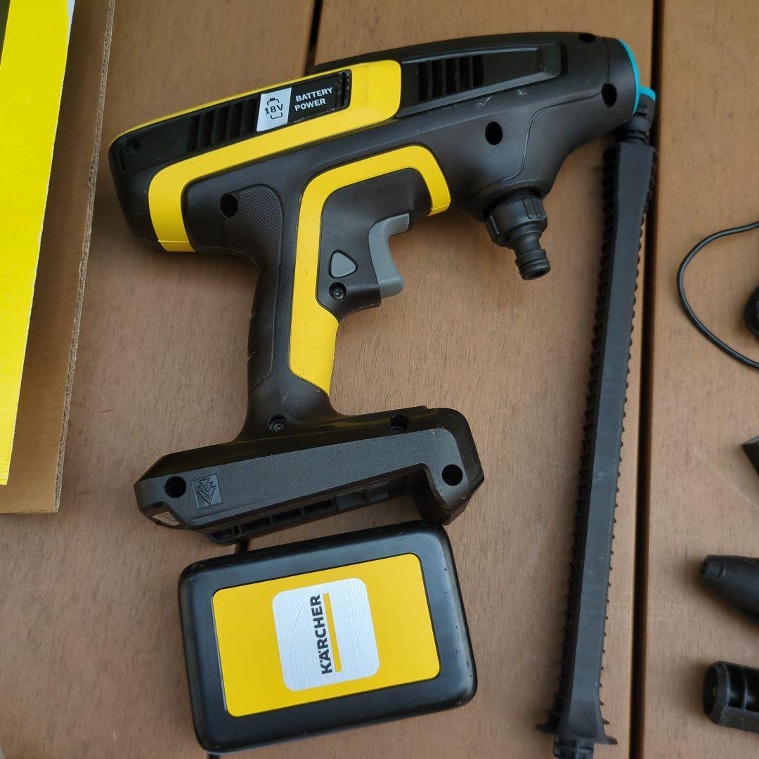 KARCHER KHB6 高圧洗浄機 本体＋自給用ホース