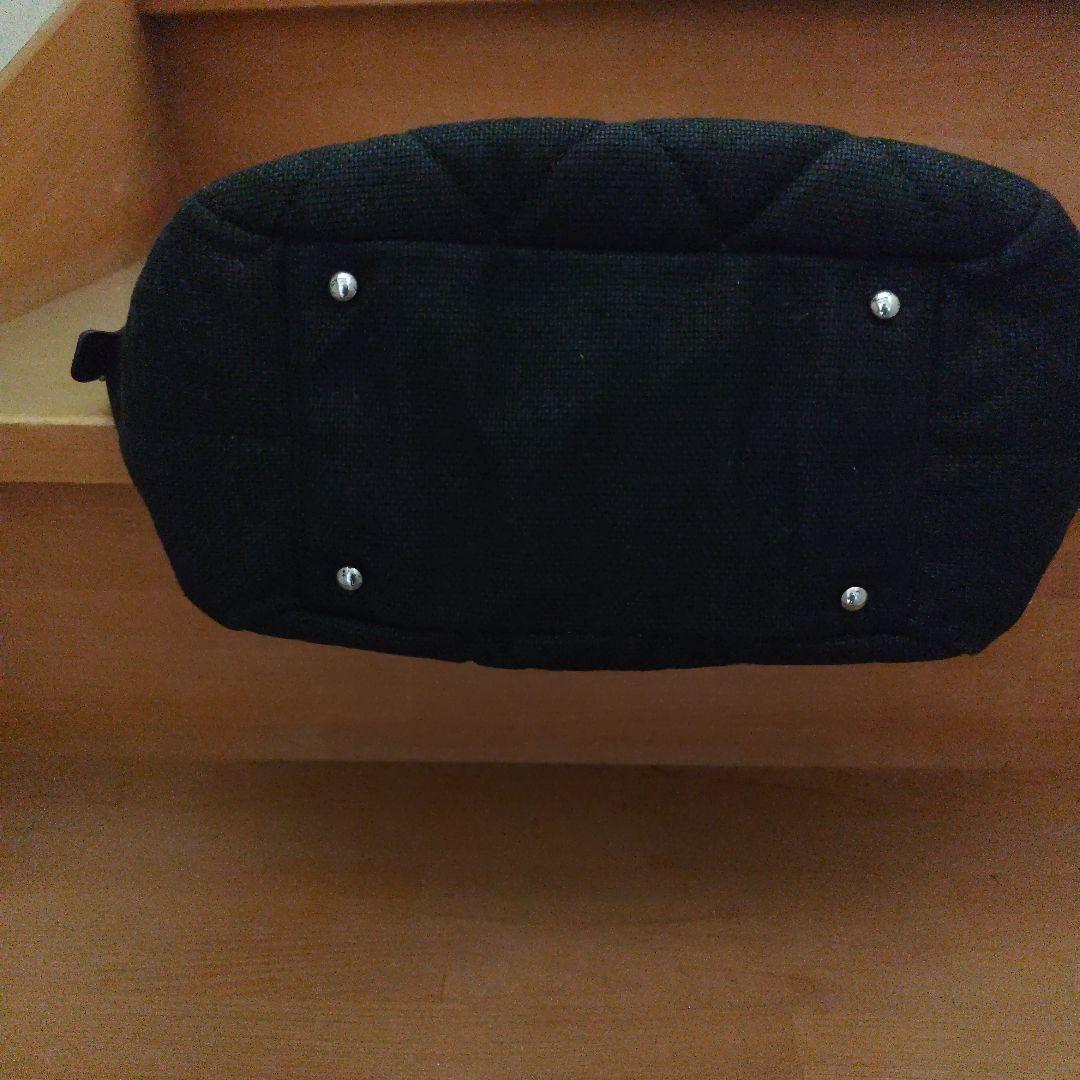 CAHNEL パリビアリッツ　マトラッセ　ハンドバッグ　ブラック