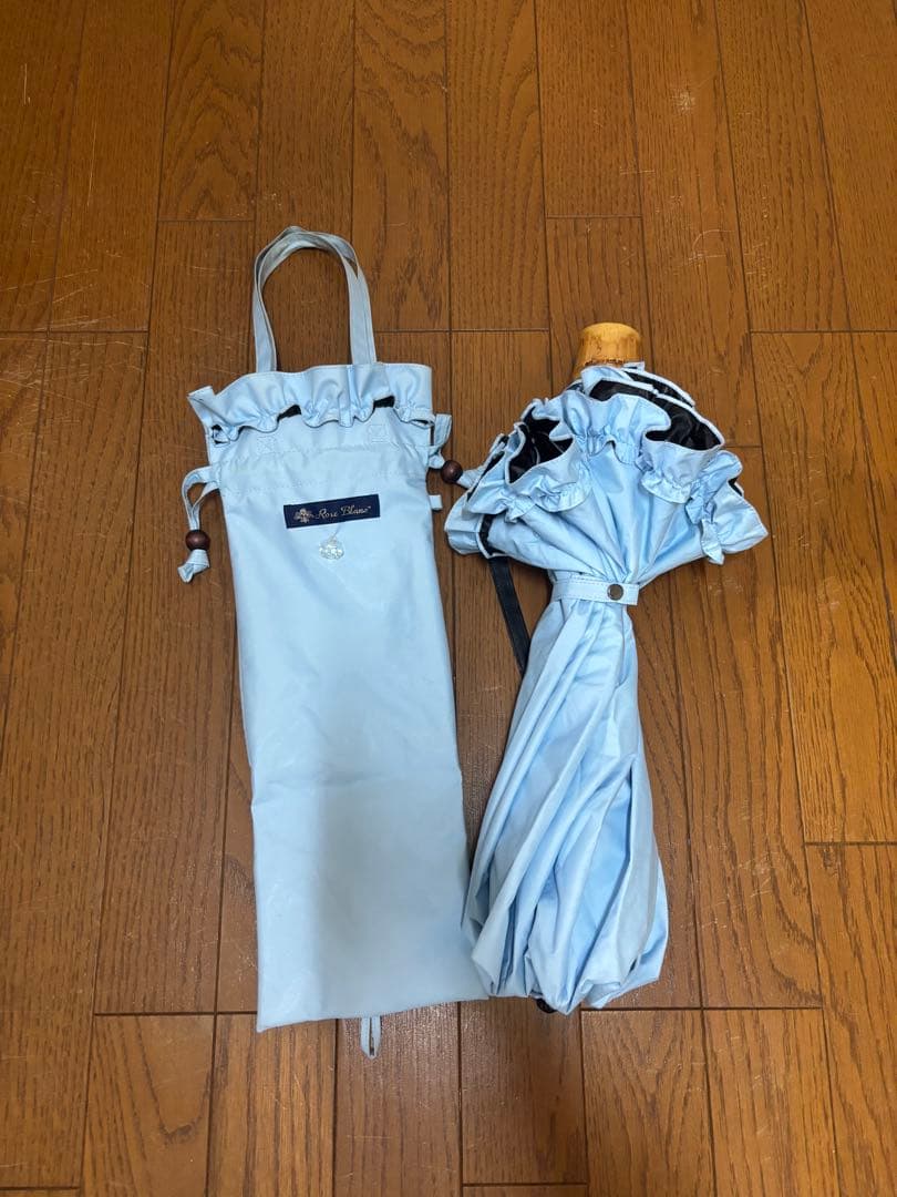 芦屋ロサブラン　折りたたみ日傘　晴雨兼用
