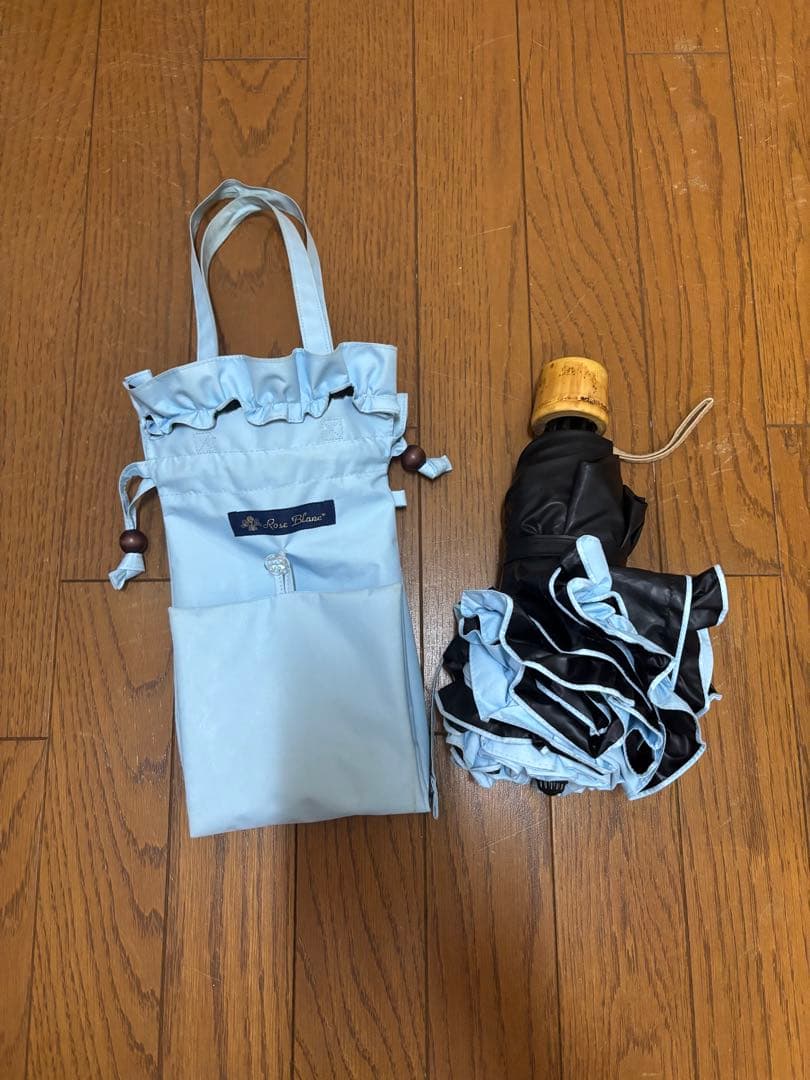 芦屋ロサブラン　折りたたみ日傘　晴雨兼用