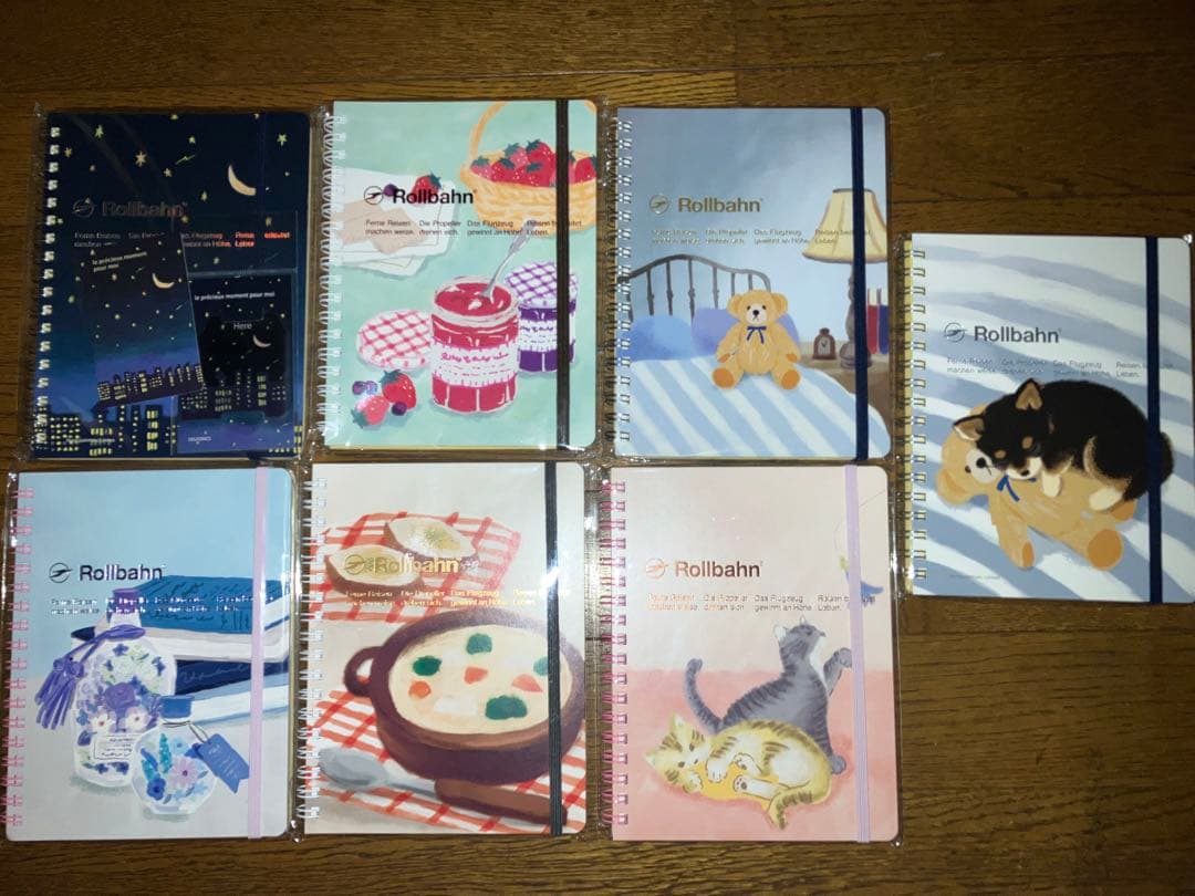 ワ*ン様 Rollbahn ポケット付メモ Lサイズ 文具女子博限定 ロントゥモ