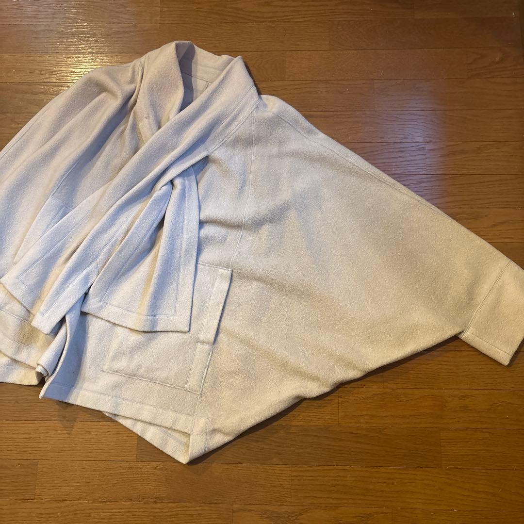 Plantation イッセイミヤケ期 ライトグレー ケープコート